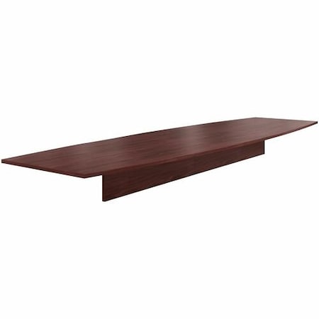 Hon HON T16848PNN, Preside Boat-Shaped Conference Table Top, 168 X 48, Mahogany HONT16848PNN